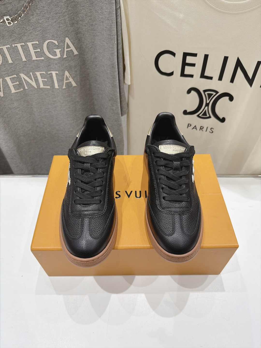 高版本出厂   LOUIS VUITTON～LV路易威登F048 L家驴牌最新款厚底运动休闲鞋 原版购入开发、做货 26
