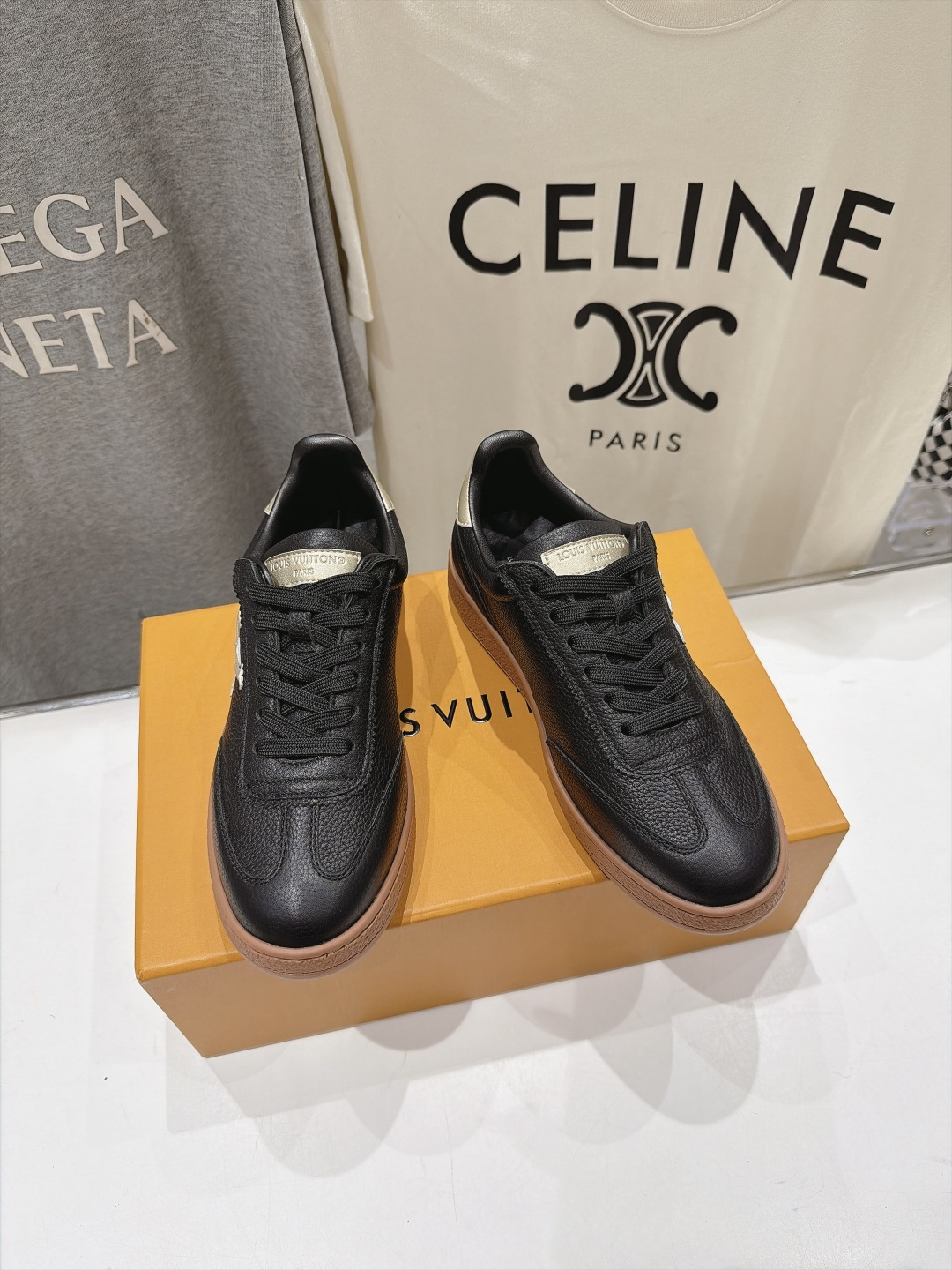 高版本出厂   LOUIS VUITTON～LV路易威登F048 L家驴牌最新款厚底运动休闲鞋 原版购入开发、做货 26