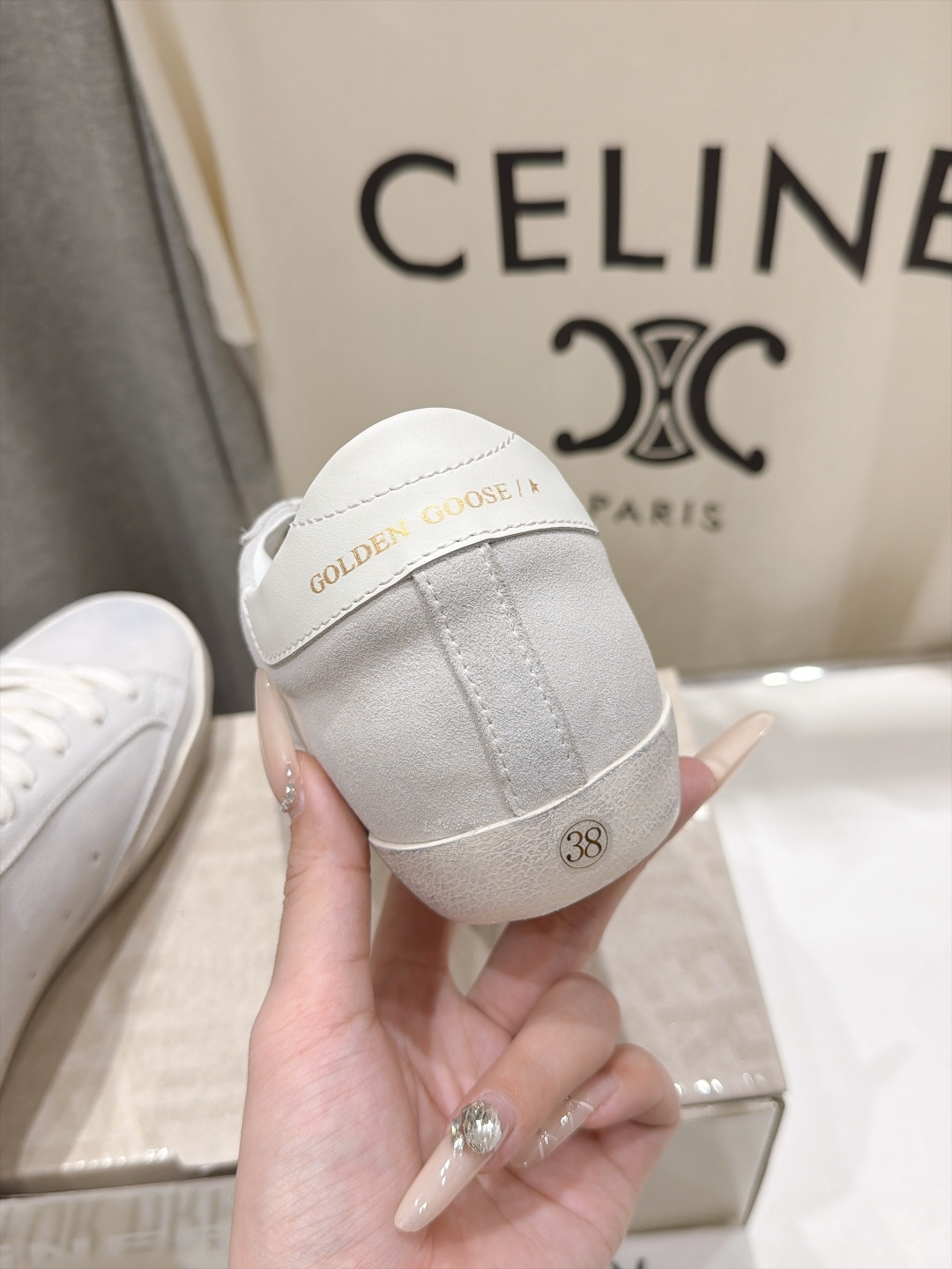 顶级版本 男码+10  GGDB~~Golden Goose Deluxe Brand F037新款做旧脏脏鞋德训鞋休闲
