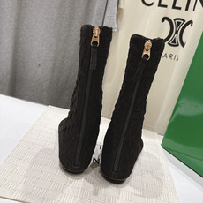 高版本出厂 Bottega Veneta/BV F065 2026ss秋冬新款手工编织 BV Atomic 平底圆跟短 高版本出厂 Bottega Veneta/BV F065 2026ss秋冬新款手工编织 BV Atomic 平底圆跟短