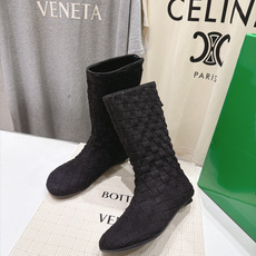高版本出厂 Bottega Veneta/BV F065 2026ss秋冬新款手工编织 BV Atomic 平底圆跟短 高版本出厂 Bottega Veneta/BV F065 2026ss秋冬新款手工编织 BV Atomic 平底圆跟短