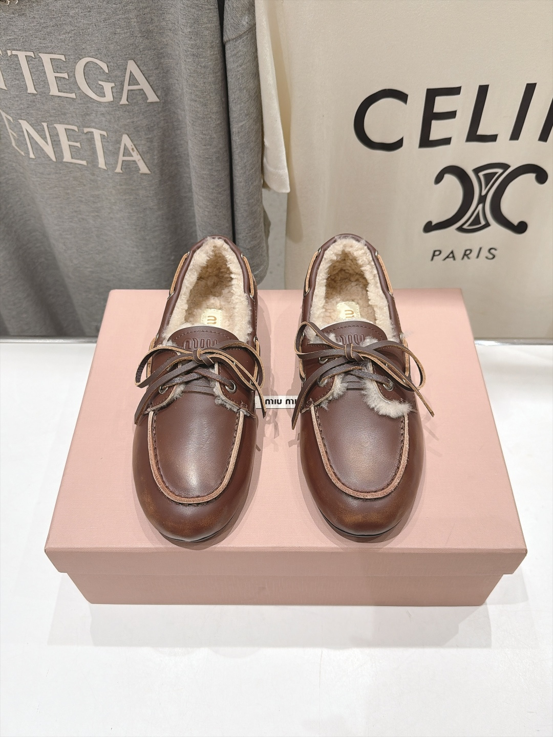 Brown Lace Up Shoes
