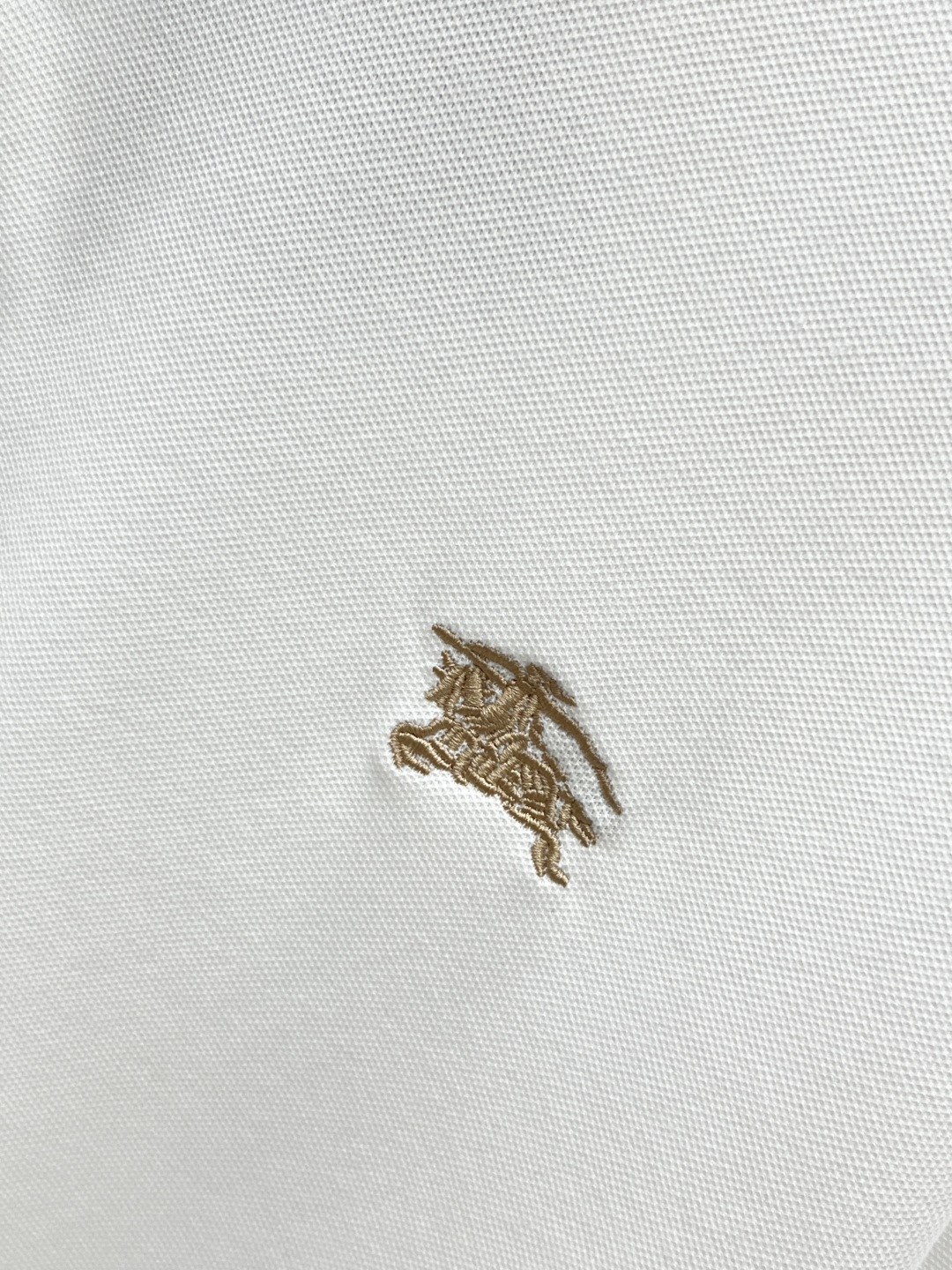 巴宝莉 2026春夏经典的Polo领设计，搭配简洁的单排扣，线条利落流畅，巧妙修饰颈部线条，彰显优雅绅士