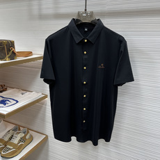 Loro Piana 高端商务 白领 单位人士必入单品! 无痕压胶冰丝休闲商务短袖衬衫,科技面料,冰丝无 Loro Piana 高端商务 白领 单位人士必入单品! 无痕压胶冰丝休闲商务短袖衬衫,科技面料,冰丝无