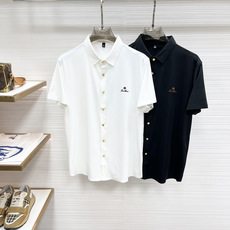 Loro Piana 高端商务 白领 单位人士必入单品! 无痕压胶冰丝休闲商务短袖衬衫,科技面料,冰丝无 Loro Piana 高端商务 白领 单位人士必入单品! 无痕压胶冰丝休闲商务短袖衬衫,科技面料,冰丝无
