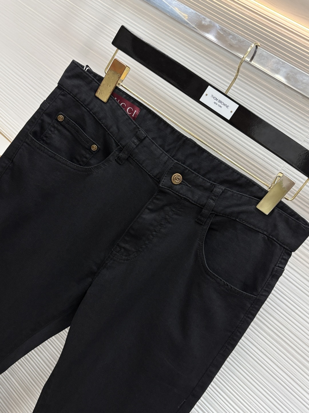 古奇 年春季最新品牛仔裤🔥出入专卖店无压力 专柜热销款 品味与价值共享  身穿着非常舒适 低调不失奢华 