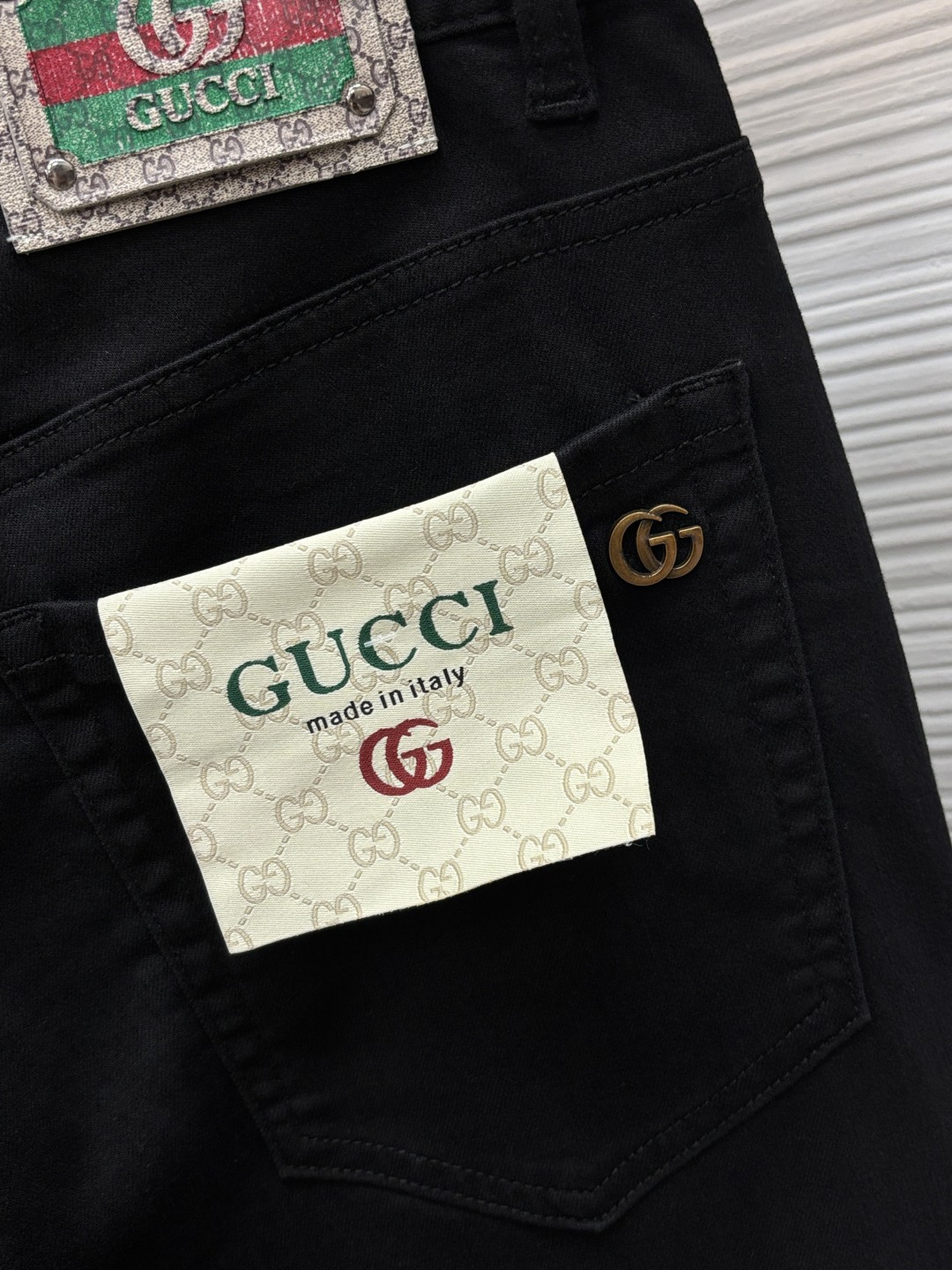 古奇 年春季最新品牛仔裤🔥出入专卖店无压力 专柜热销款 品味与价值共享  身穿着非常舒适 低调不失奢华 