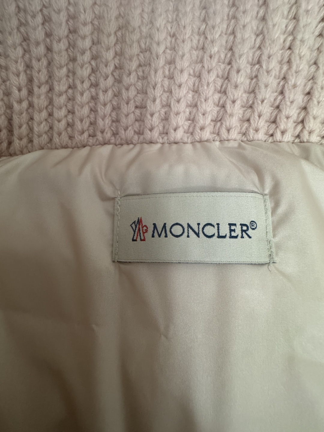 Moncler 蒙口 レディース 羊毛タイディファー羽毛コート
