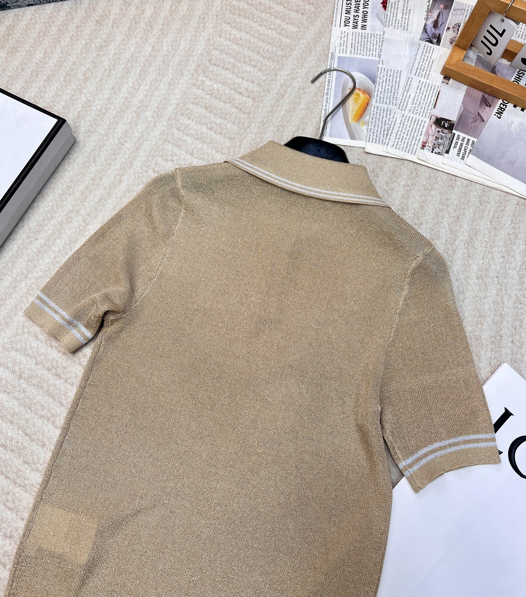 🆕 MIU MIU 学院风针织套装，针织Polo衫➕百褶半裙！miu的学院风从来不会令我们失望，又甜又美