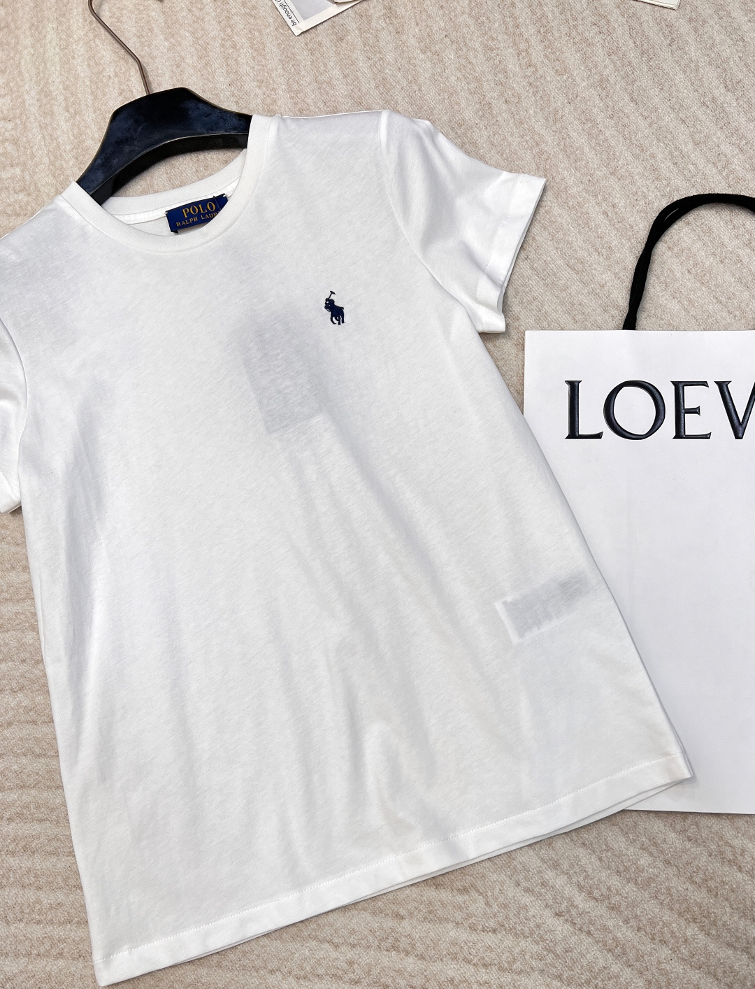 🆕 Ralph lauren 拉夫劳伦基础款T恤经典小马仔刺绣徽章是一款青年百搭纯色打底圆领短袖T恤😎此
