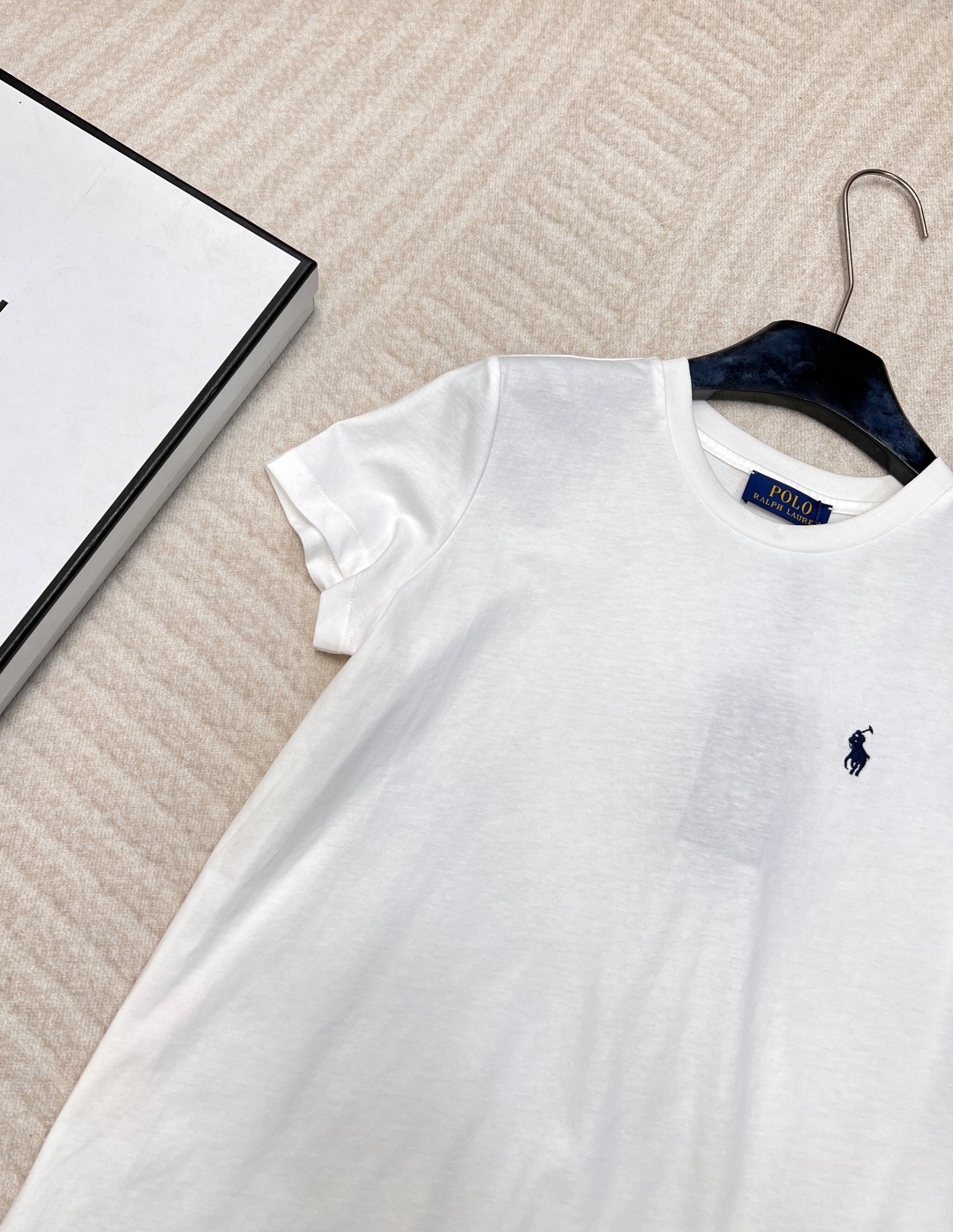 🆕 Ralph lauren 拉夫劳伦基础款T恤经典小马仔刺绣徽章是一款青年百搭纯色打底圆领短袖T恤😎此