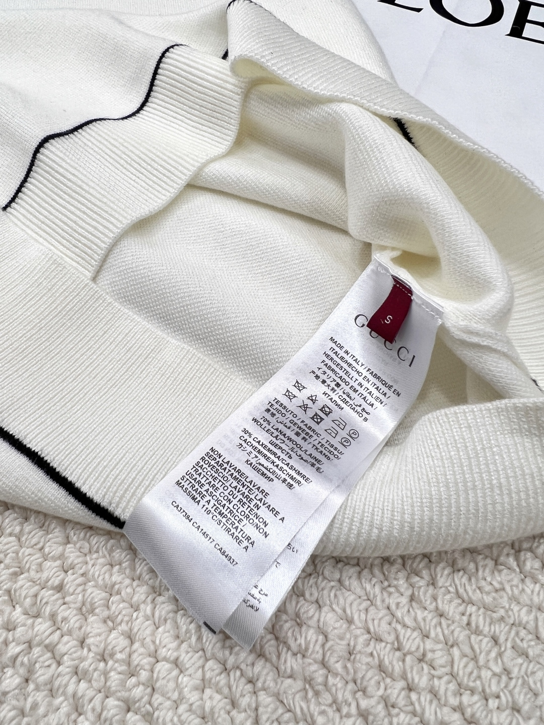 🆕Gucci新款针织短袖连衣裙，定制YB全棉针织材质 舒适软糯 质感十足 翻领短袖连衣裙裁剪 领口作翻折