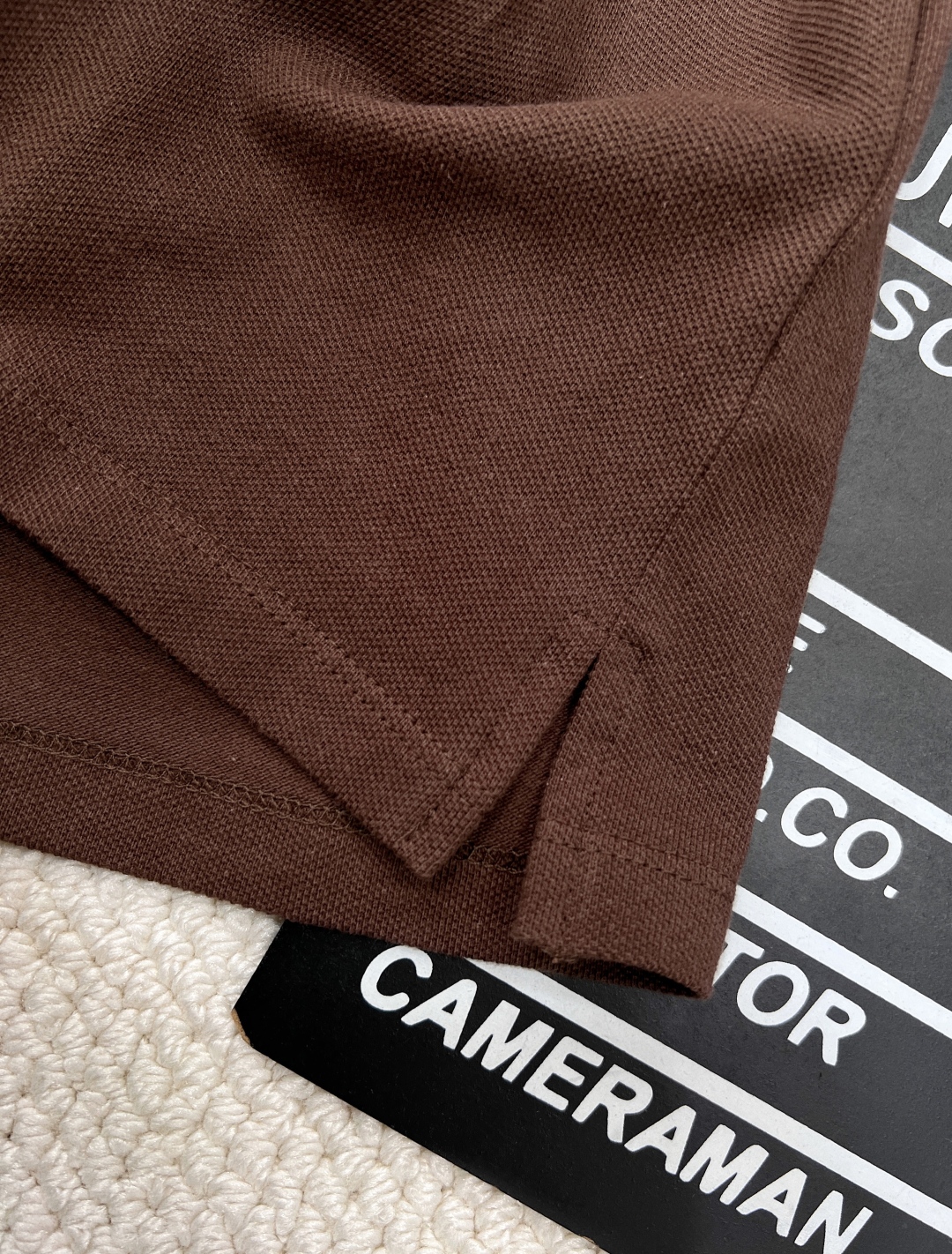 🆕MiuMiu25Ss春夏新款撞色双层领设计定位刺绣字母polo衫，定制配色罗纹领时髦又高级!纯棉刺绣字