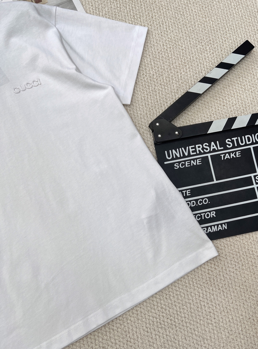 🆕Gucci春夏新款红绿领圆领短袖，采用15S精棉平纹面料，230g。采用精梳工艺处理的棉纤维制成的平纹