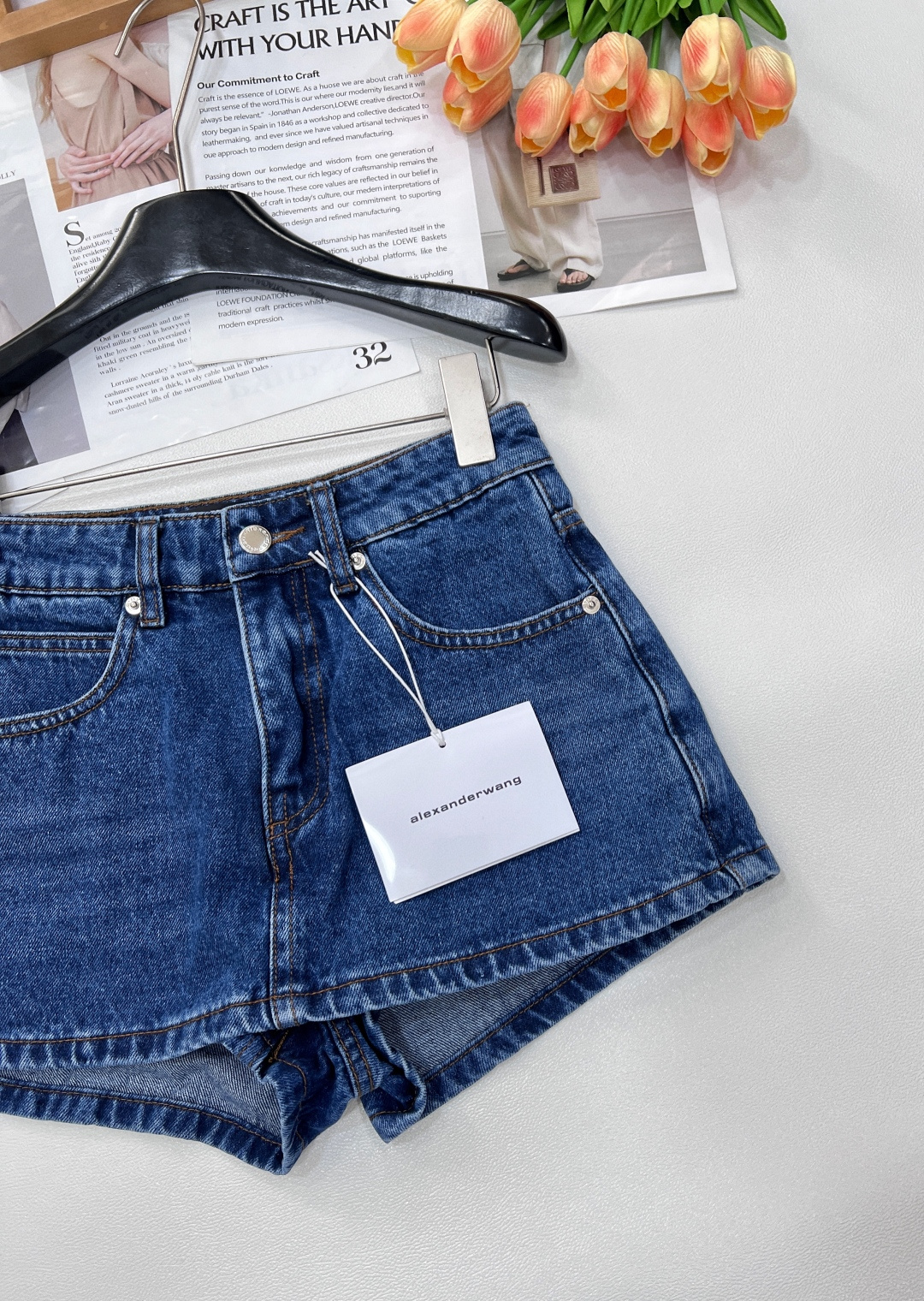 🆕夏季新品AW光板中腰牛仔裤裙！超辣神裤时髦girl必备这款裤裙裤裙版型设计一点都不用担心走光问题上身遮