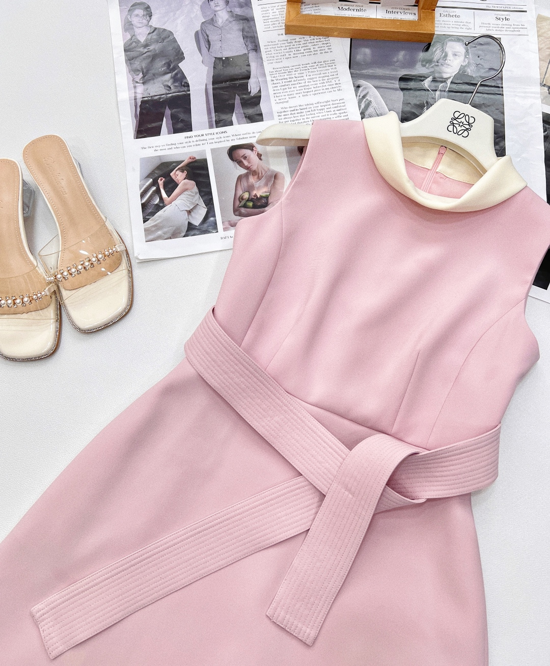 🆕CURIEL新款赫本小粉裙邂逅春日浪漫之约经典赫本系列，新春焕新樱花粉色,千金感拉满，这条裙子选用了樱