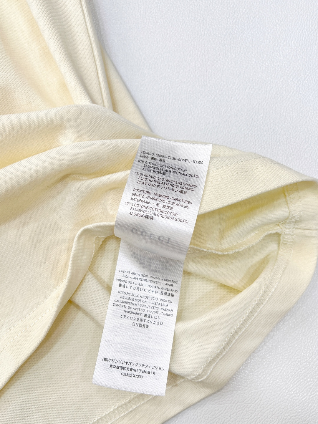 🆕 GUCCI 卡通大胖猫印花短袖T恤选用客供定制针织100%纯棉面打造,面料手感细腻，厚实有质感的纯棉