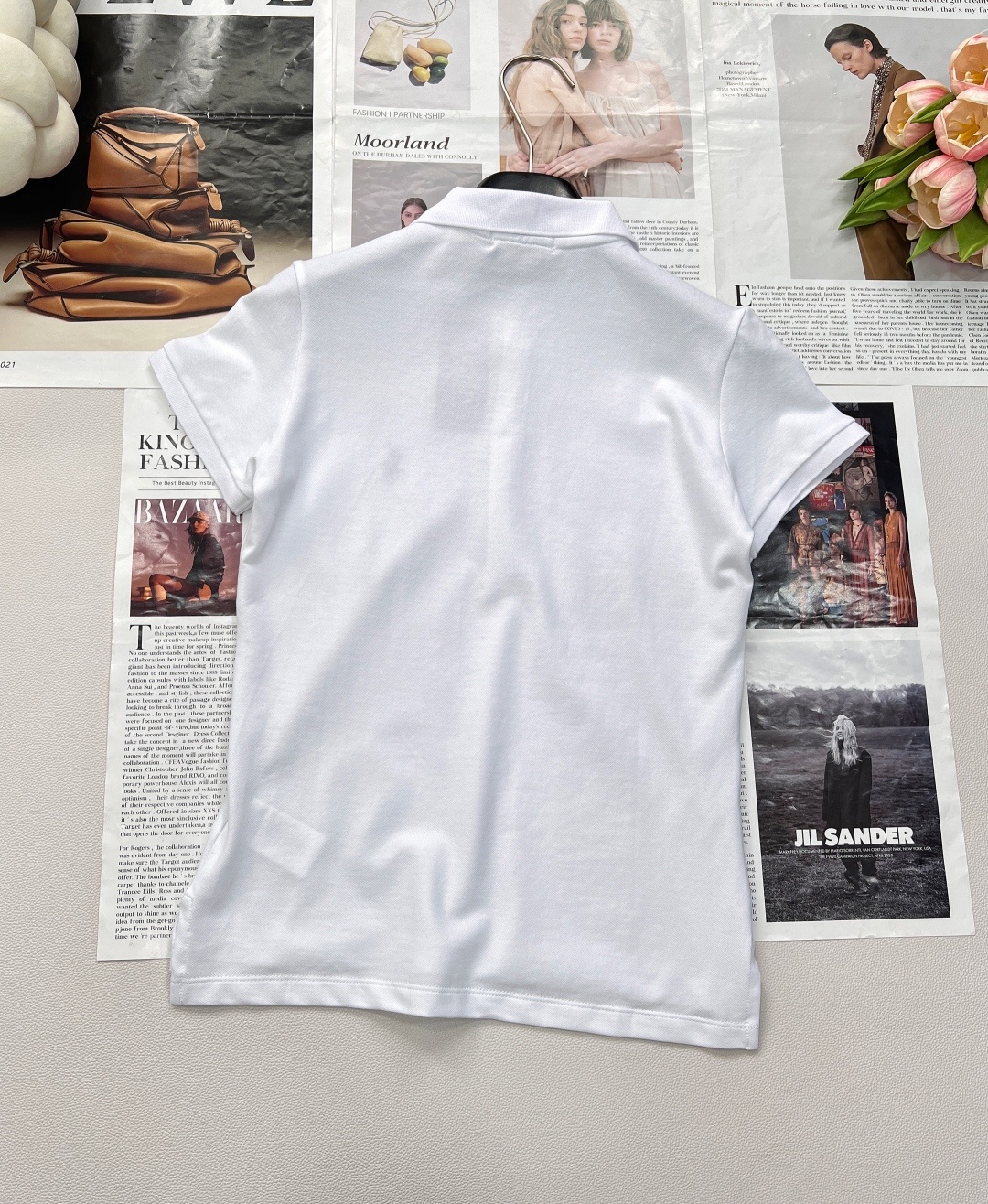 🆕Ralph Lauren拉夫劳伦5粒扣女士刺绣翻领POLO衫彰显自由活力,简洁的版型,无论是单穿还是作