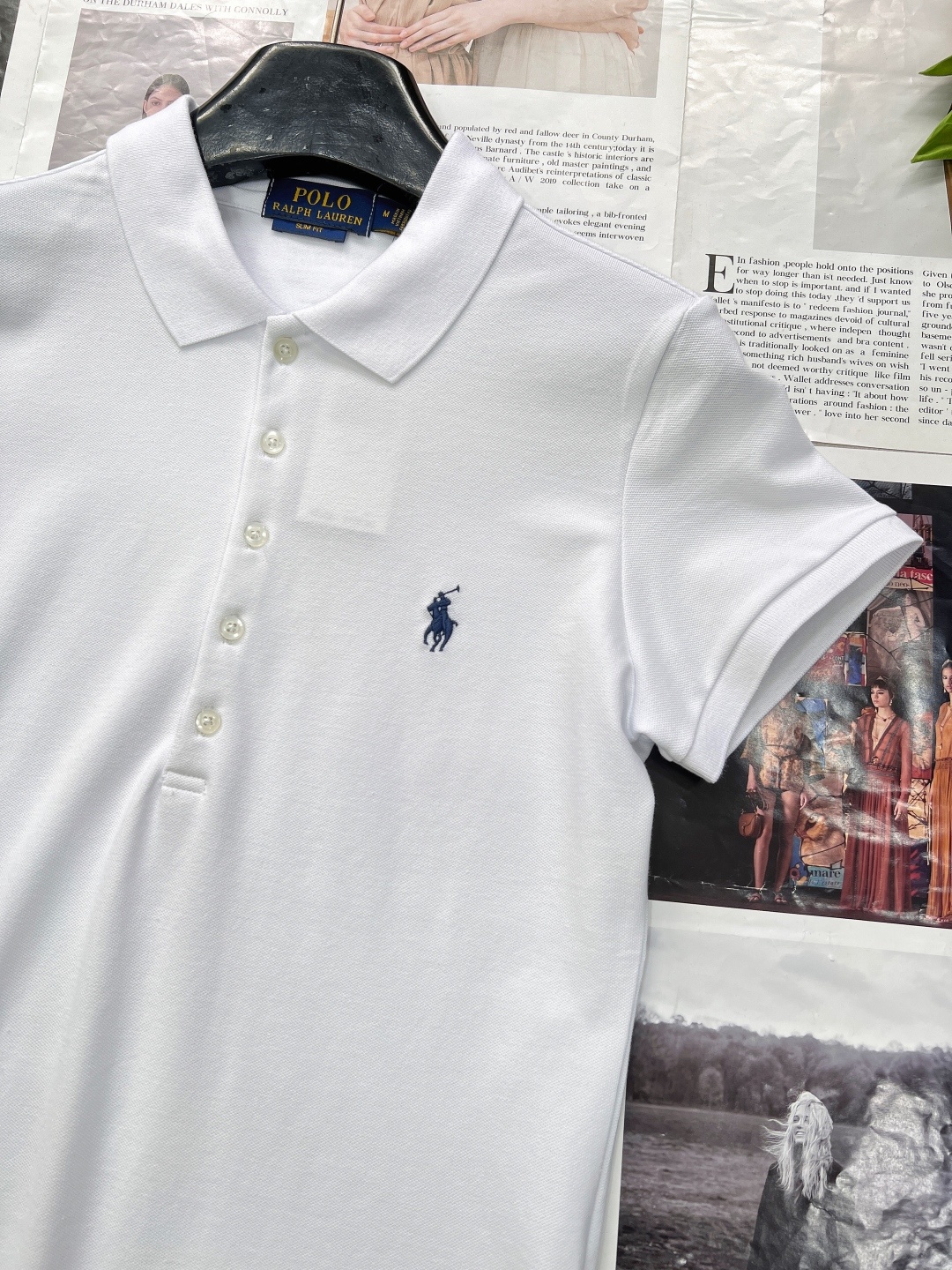 🆕Ralph Lauren拉夫劳伦5粒扣女士刺绣翻领POLO衫彰显自由活力,简洁的版型,无论是单穿还是作