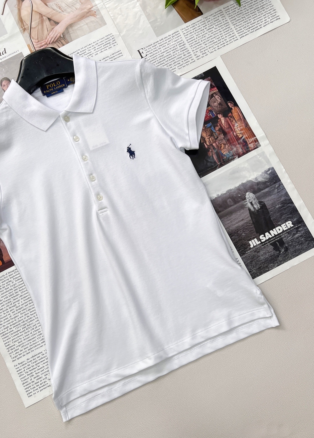 🆕Ralph Lauren拉夫劳伦5粒扣女士刺绣翻领POLO衫彰显自由活力,简洁的版型,无论是单穿还是作