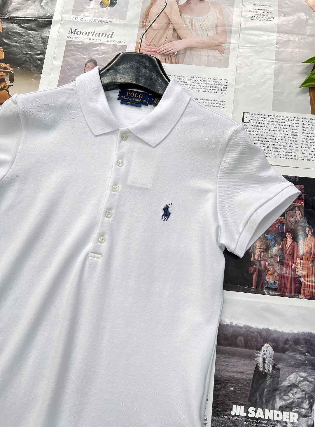 🆕Ralph Lauren拉夫劳伦5粒扣女士刺绣翻领POLO衫彰显自由活力,简洁的版型,无论是单穿还是作