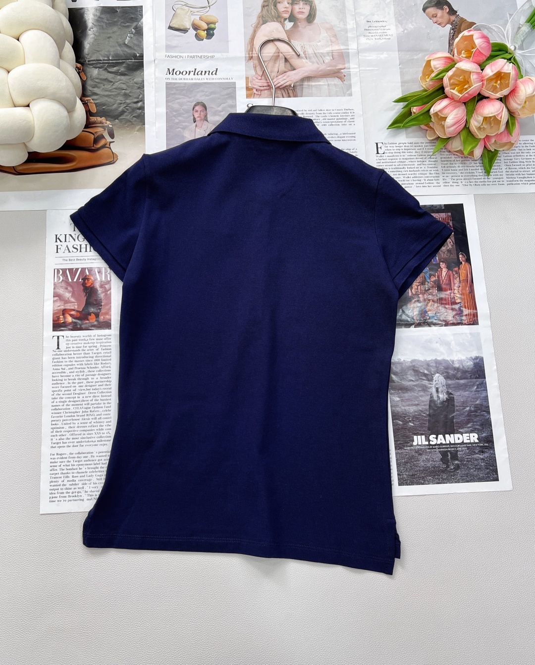 🆕Ralph Lauren拉夫劳伦5粒扣女士刺绣翻领POLO衫彰显自由活力,简洁的版型,无论是单穿还是作