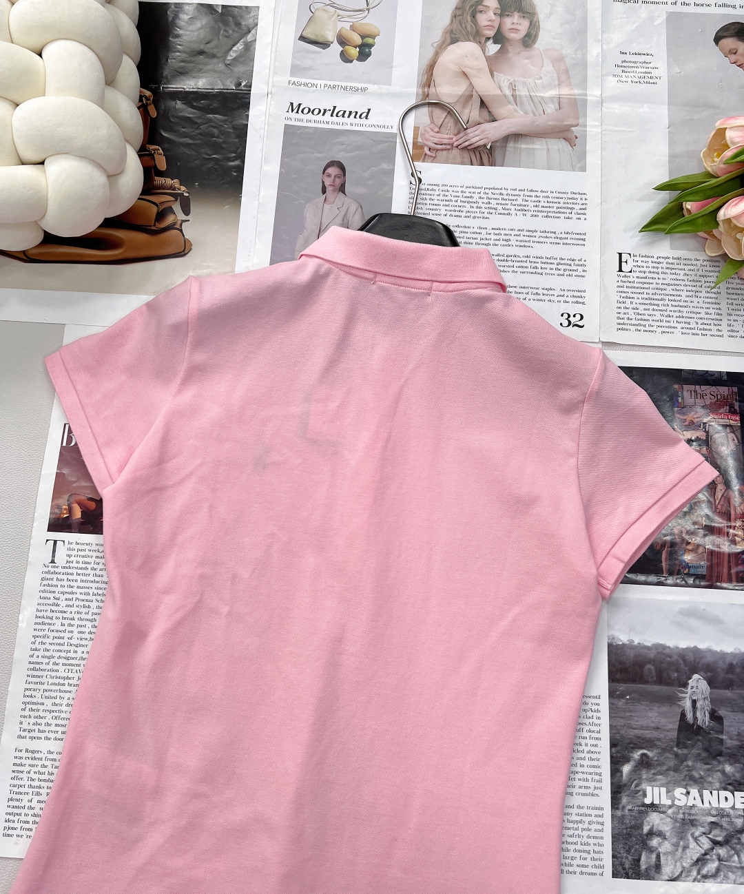 🆕Ralph Lauren拉夫劳伦5粒扣女士刺绣翻领POLO衫彰显自由活力，简洁的版型，无论是单穿还是作