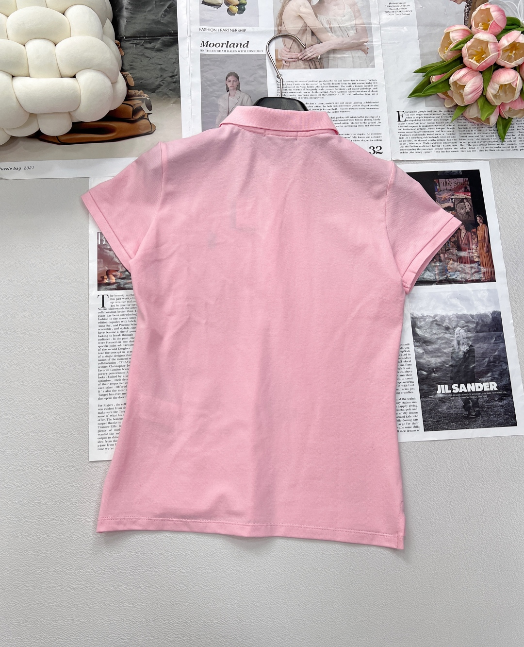 🆕Ralph Lauren拉夫劳伦5粒扣女士刺绣翻领POLO衫彰显自由活力，简洁的版型，无论是单穿还是作