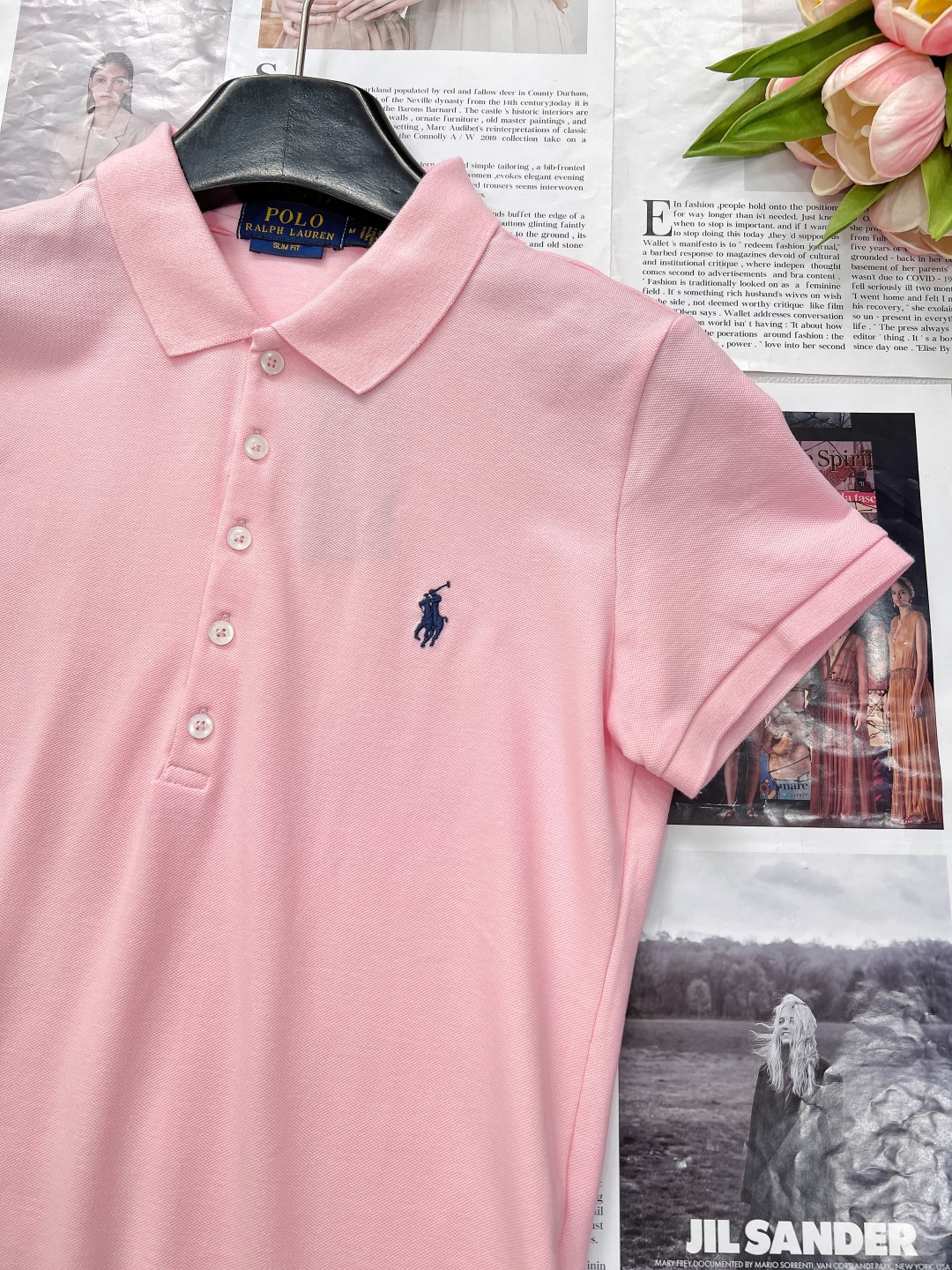 🆕Ralph Lauren拉夫劳伦5粒扣女士刺绣翻领POLO衫彰显自由活力，简洁的版型，无论是单穿还是作