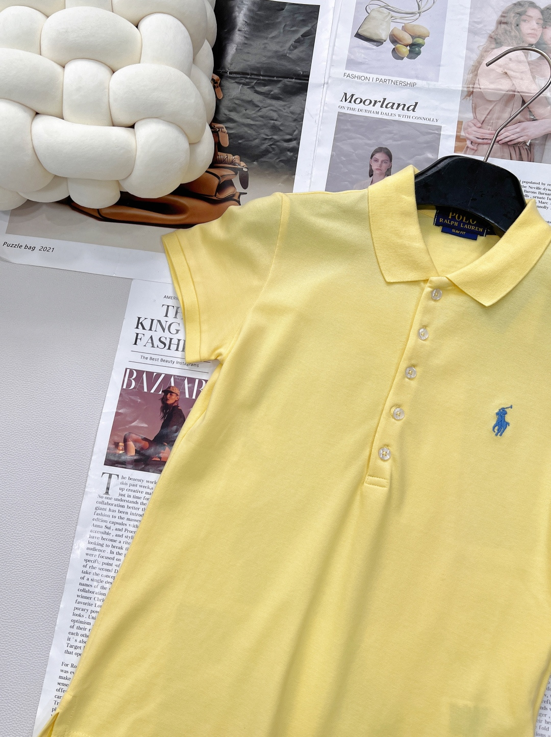 🆕Ralph Lauren拉夫劳伦5粒扣女士刺绣翻领POLO衫彰显自由活力，简洁的版型，无论是单穿还是作