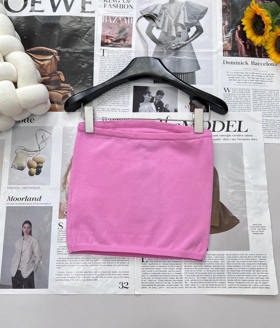 🆕Miumiu25Ss春夏新款短款抹胸背心丨⚠独家yb开发!高版出品!高级多巴胺配色字母logo贴片点缀