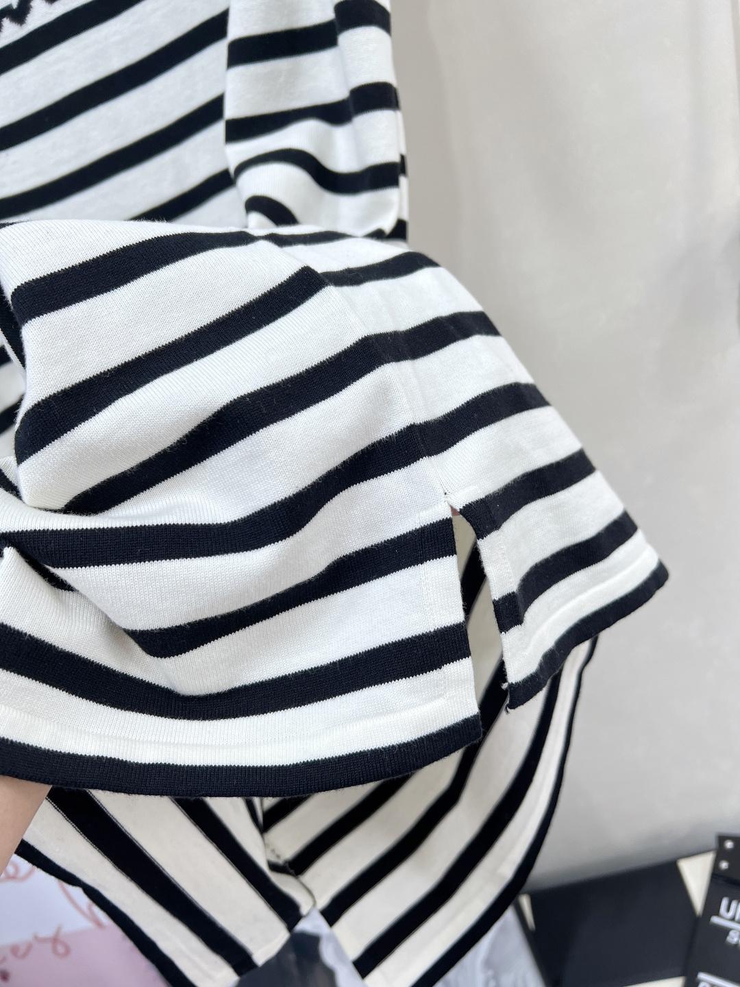 🆕Louis Vuitton2025新款条纹针织连衣裙，定制YB全棉纱线织造 透气舒适 质感十足 廓形宽