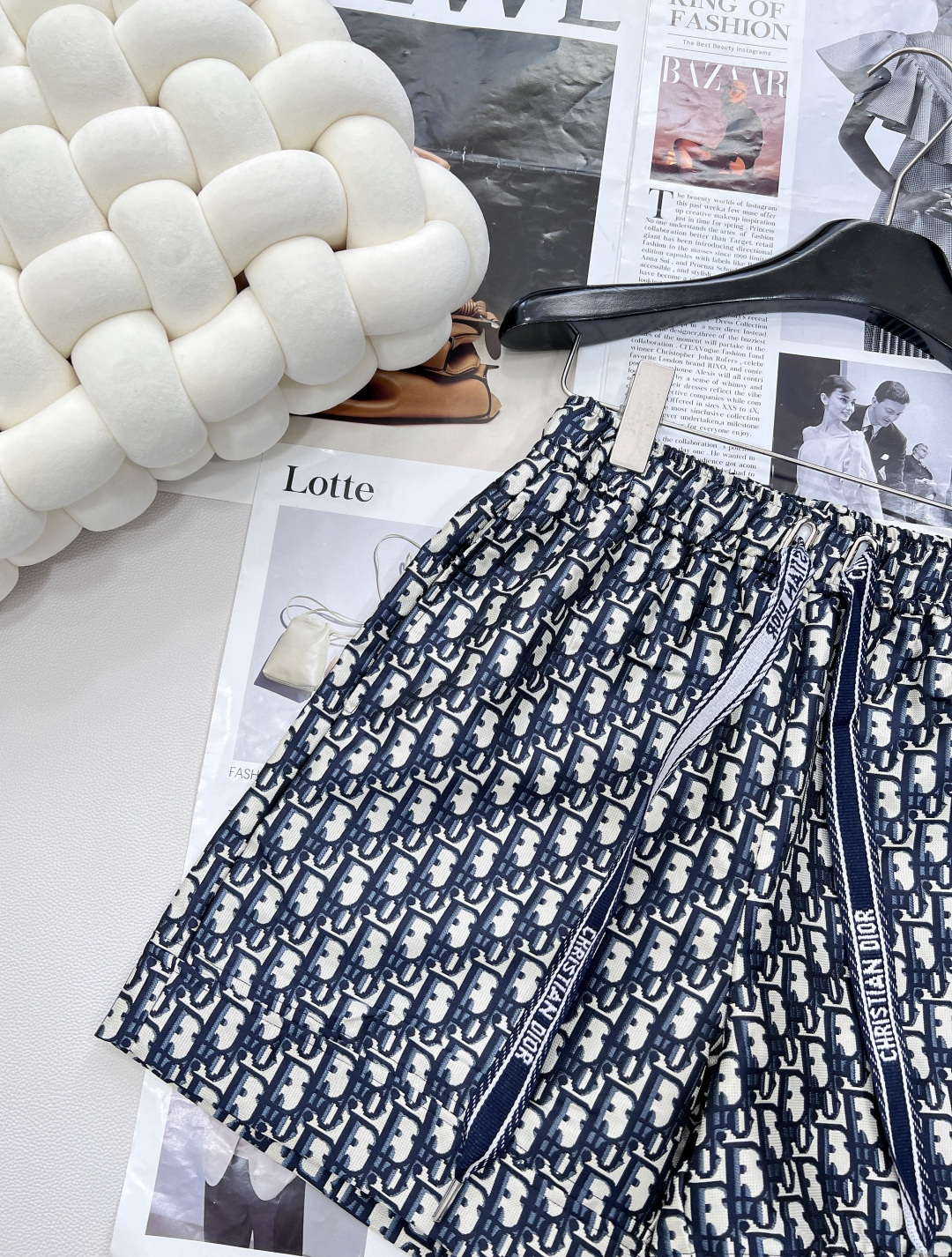 🆕Dior25SS必备的老花短裤 ，💥💥“CHRISTIAN DIO*”标志最正确版本！非常标志性的Ob