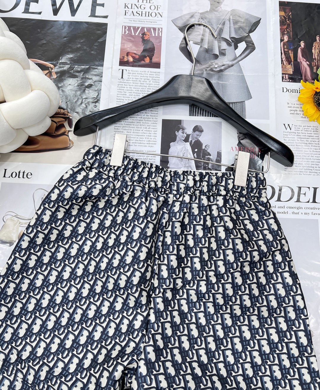 🆕Dior25SS必备的老花短裤 ，💥💥“CHRISTIAN DIO*”标志最正确版本！非常标志性的Ob