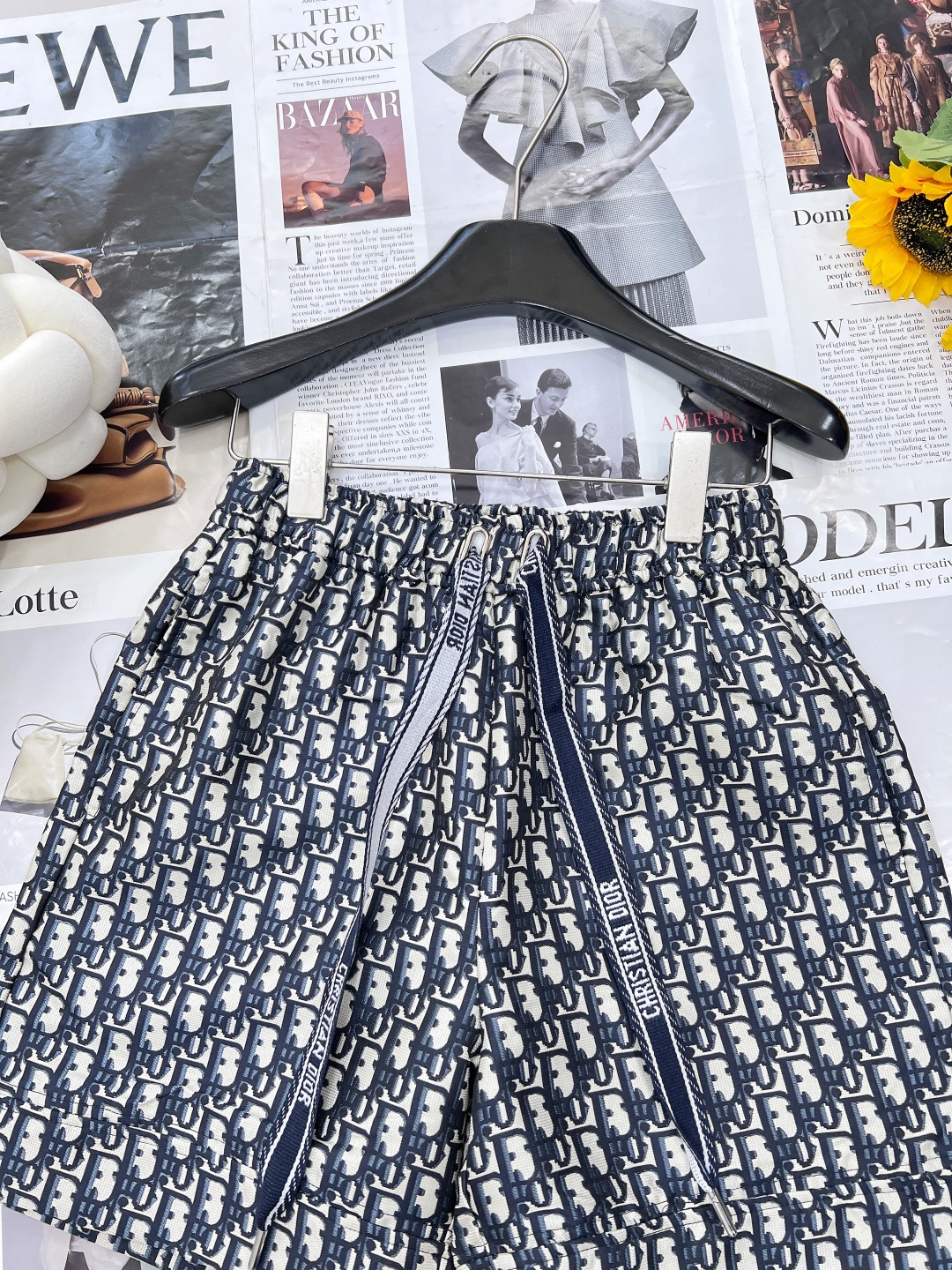 🆕Dior25SS必备的老花短裤 ，💥💥“CHRISTIAN DIO*”标志最正确版本！非常标志性的Ob