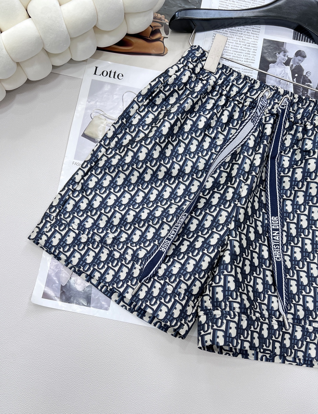 🆕Dior25SS必备的老花短裤 ，💥💥“CHRISTIAN DIO*”标志最正确版本！非常标志性的Ob