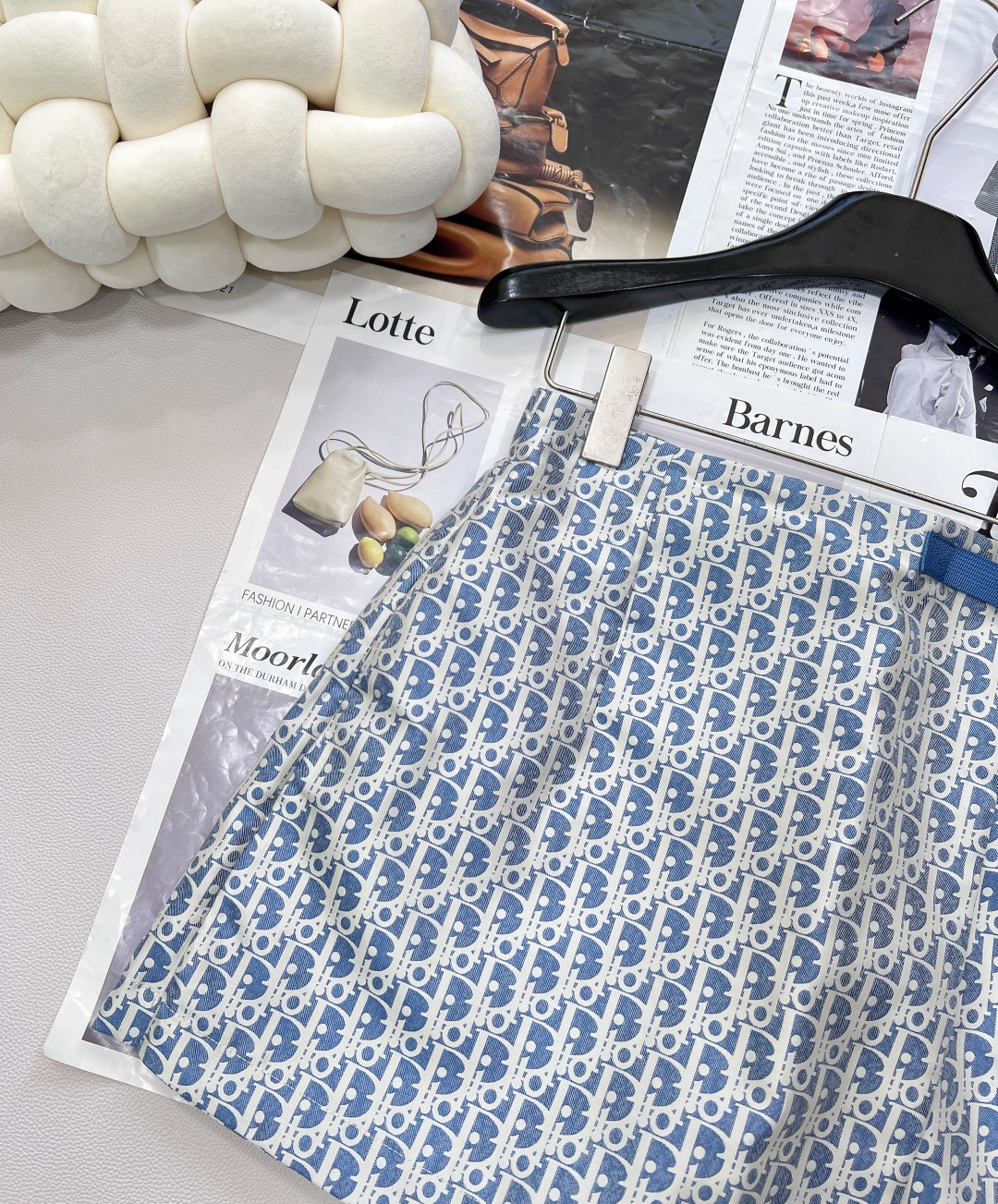 🆕DIOR新款老花提花裤裙，老花满印自带高级滤镜，度假风拉满⛱️A字版型藏肉buff叠满，正面半裙视觉秒