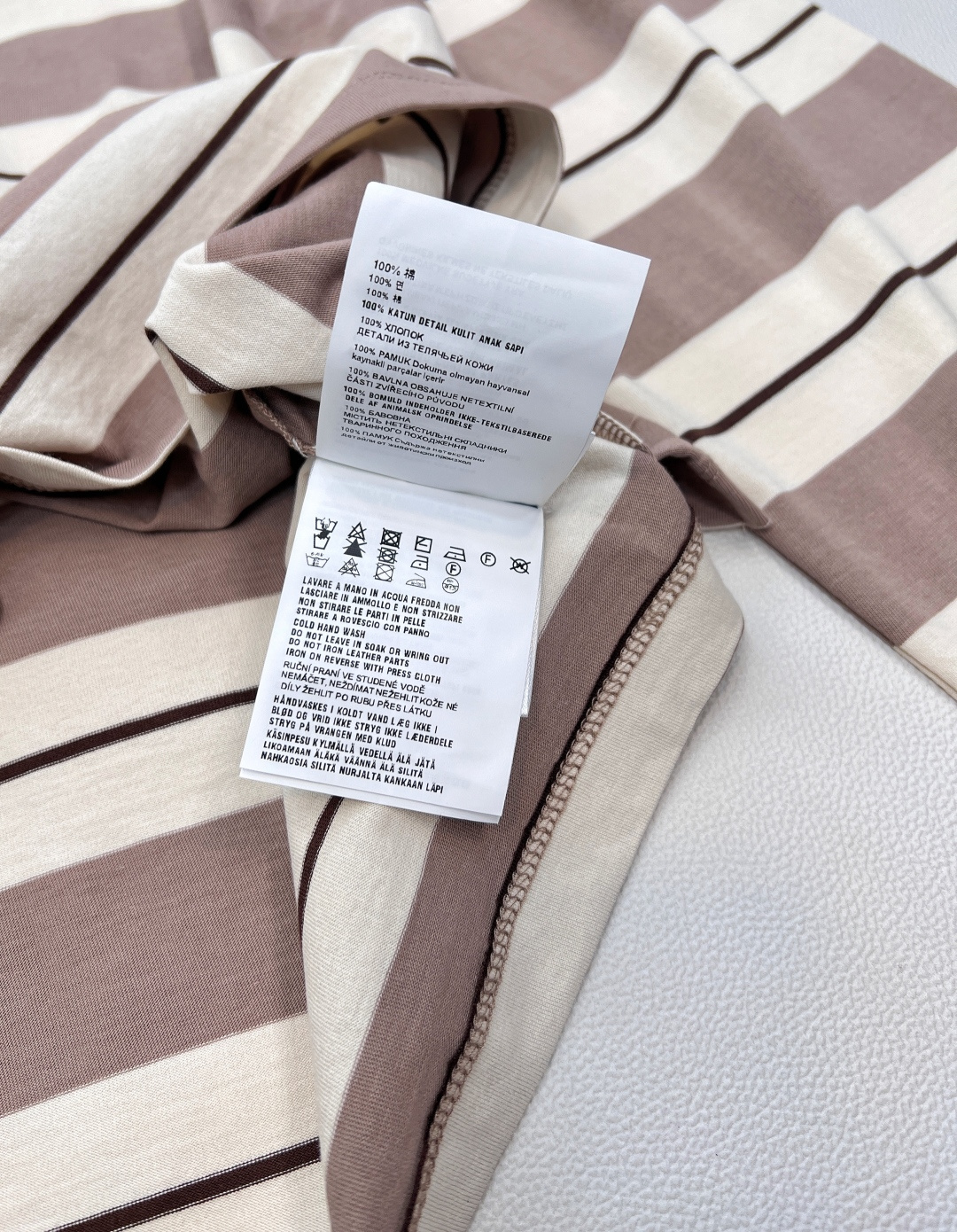 🆕Miumiu25Ss春夏新款徽标撞色条纹翻领撞色长袖T恤丨⚠独家yb开发！高版出品！软软糯糯却又不失筋