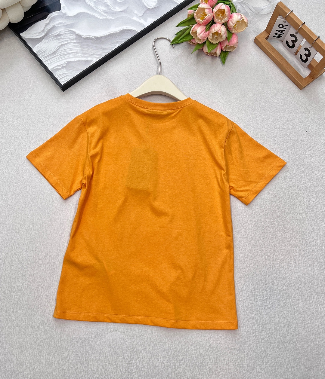 🆕Gucci新款童趣印花圆领短袖T恤，定制YB原生全棉材质 透气舒适 质感十足 修身短袖T恤裁剪 凸显品