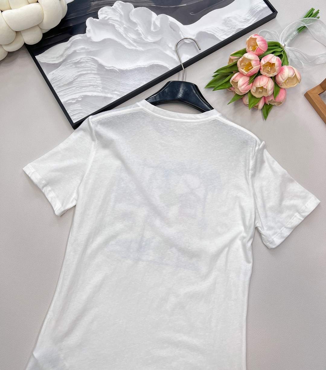 🆕Dior25Ss新款春夏城市限定新款巴黎的塞纳河畔散步☕印花图案短袖T恤丨⚠独家yb开发！高版出品！进