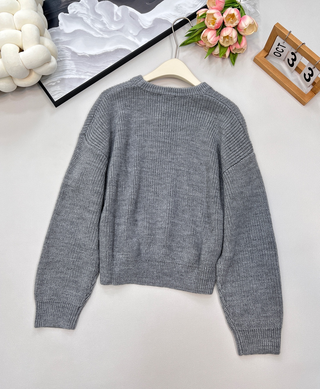 🆕Celine2025新款logo徽标百搭凯旋门套头毛衣定制YB羊毛针织材质 质感高级 舒适柔软 肌理明