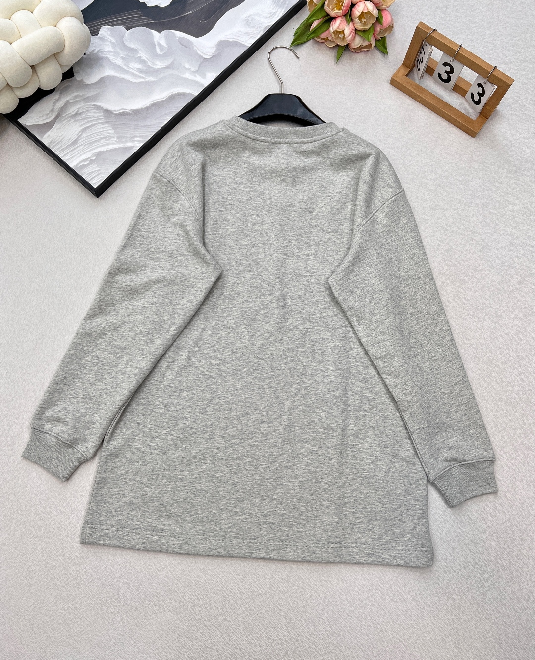 🆕Louis Vuitton25Fw早秋新款字母烫钻链条长款卫衣丨⚠独家高版出品！长款套头卫衣裁剪 可上