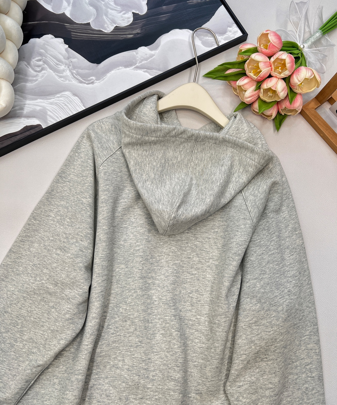 🆕Louis Vuitton25Fw早秋新款字母烫金连帽卫衣丨⚠独家yb开发！高版出品！ 连帽长袖套头卫