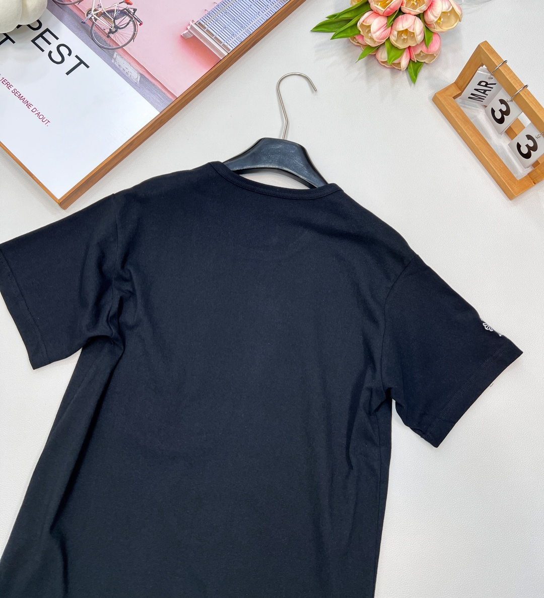 🆕Chrome Hearts 新款口袋刺绣字母T恤短袖，将克罗心的经典元素与时尚潮流完美融合。 面料亲肤