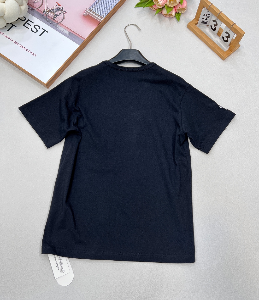 🆕Chrome Hearts 新款口袋刺绣字母T恤短袖，将克罗心的经典元素与时尚潮流完美融合。 面料亲肤