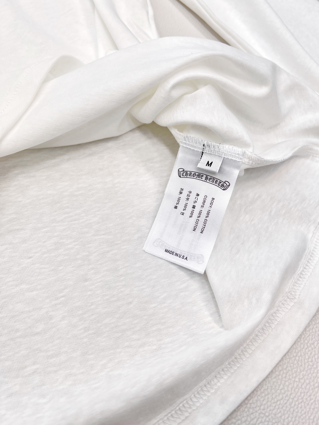 🆕Chrome Hearts 新款字母刺绣贴片防晒打底衫，经典纯白底色，简约又高级，轻松适配各种穿搭风格