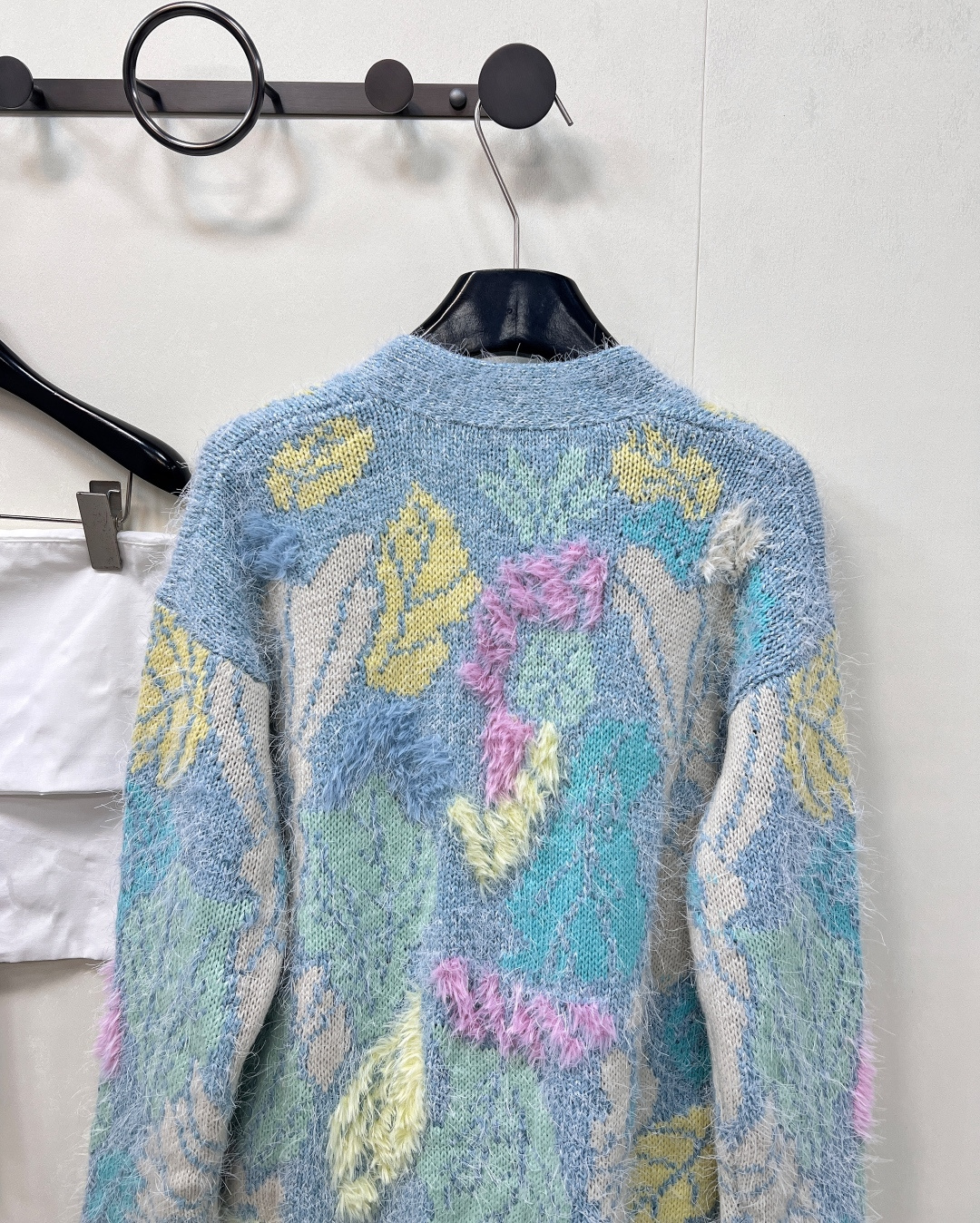 🆕Chanel2025SS早秋新款重工羊毛马海毛针织开衫，定制YB羊毛马海毛材质 质感高级舒适 穿搭舒适