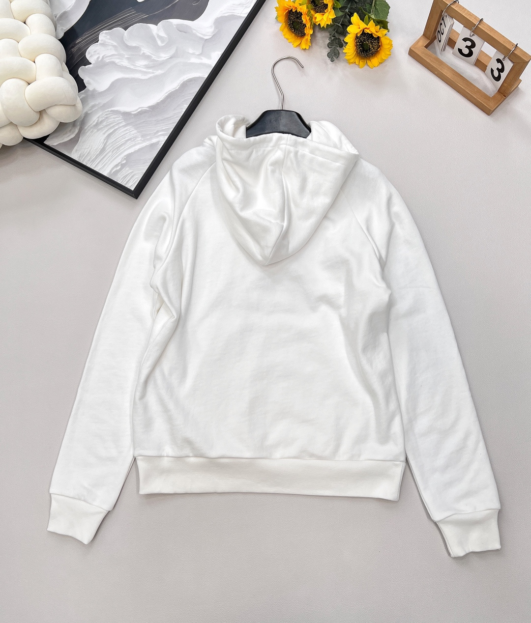 🆕Celine2025新款印花连帽童趣卫衣，定制YB原生全棉材质 穿搭透气 舒适有型 抽绳连帽卫衣剪裁 