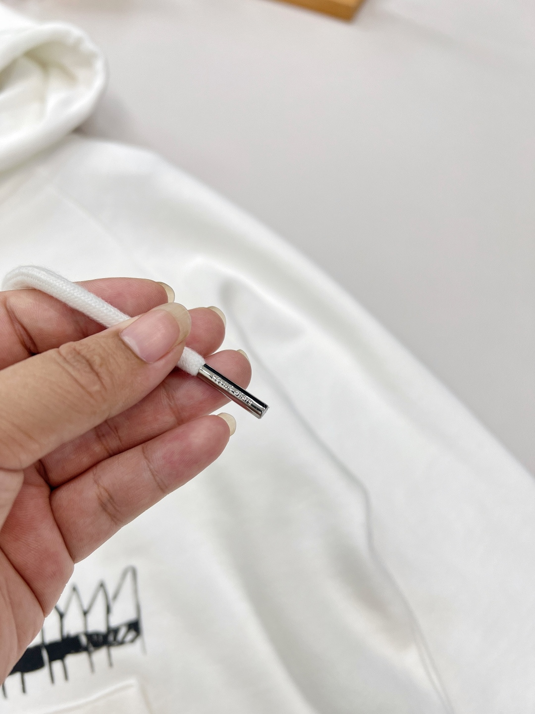 🆕Celine2025新款印花连帽童趣卫衣，定制YB原生全棉材质 穿搭透气 舒适有型 抽绳连帽卫衣剪裁 