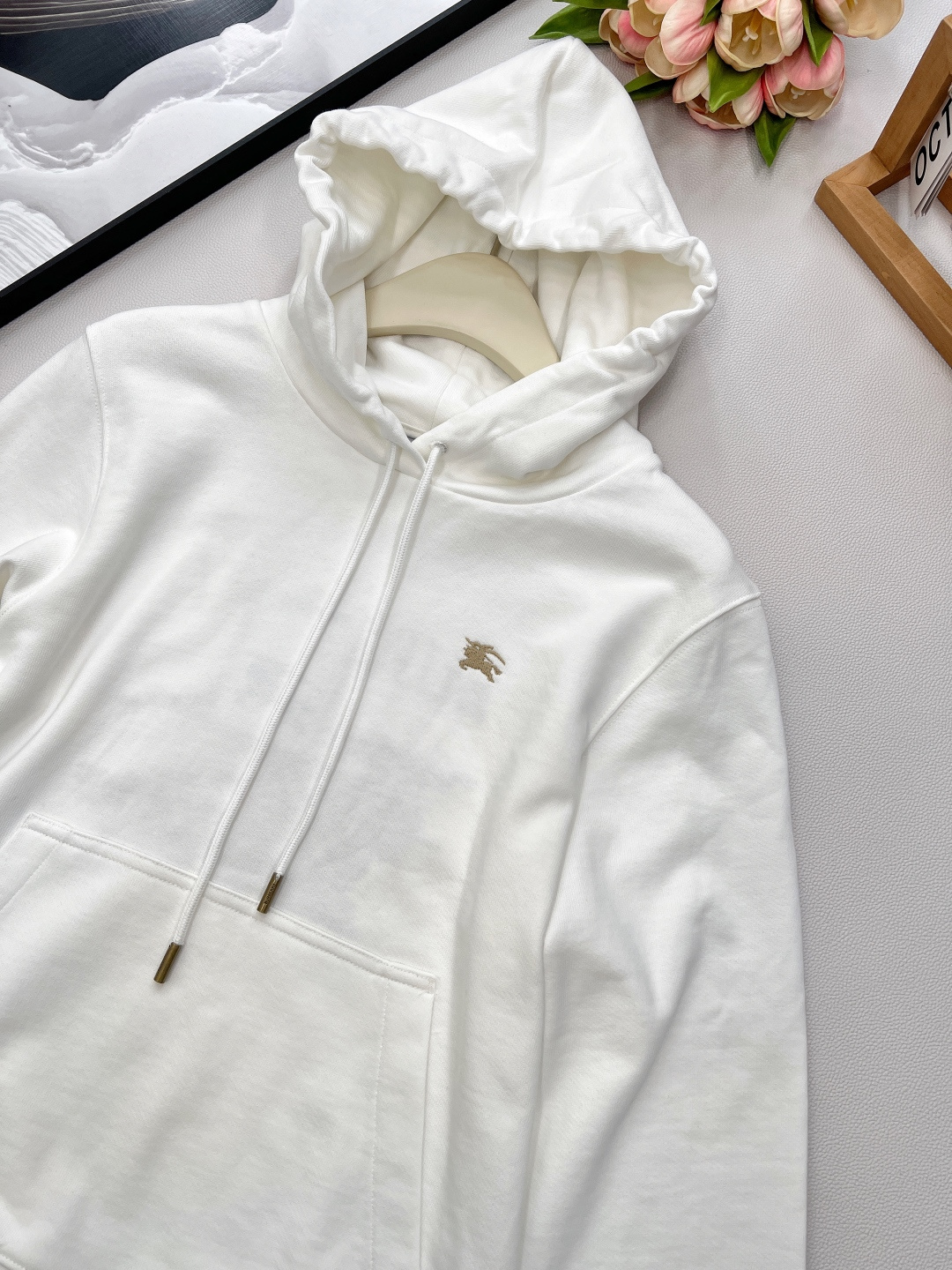 🆕BURBERRY SS新款连帽抽绳卫衣➕长裤套装，定制YB原生全棉材质 柔软亲肤 久洗不易变形起球 质